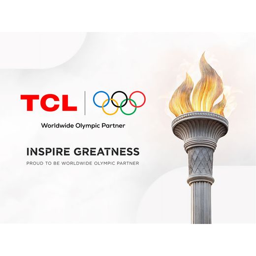 TCL P7K 85" 4K Ultra HD QLED Smart Google TV - Annotation - Oylmpic partnership